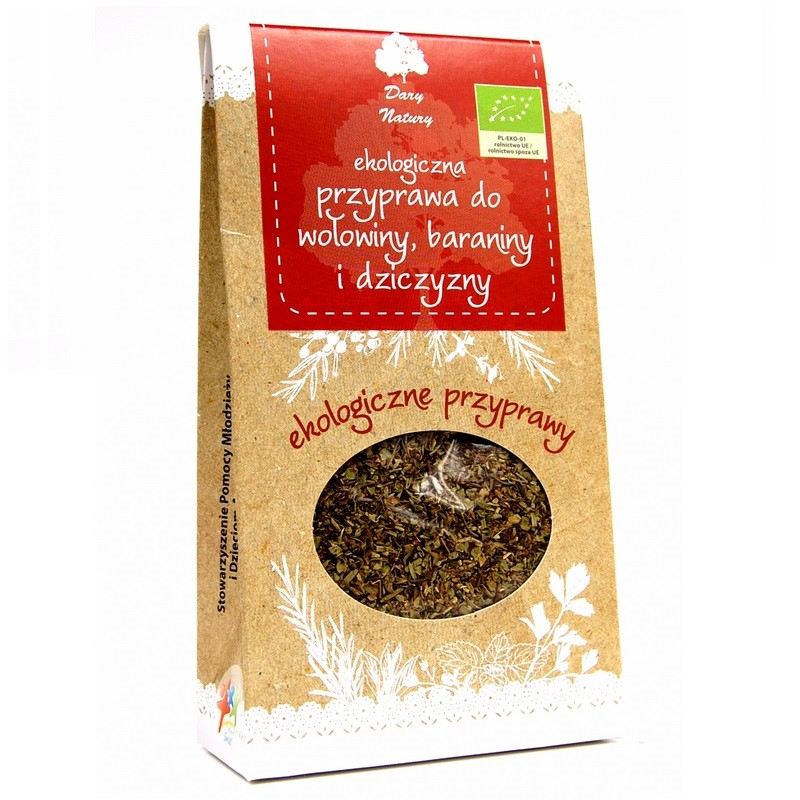 Przyprawa do wołowiny, baraniny i dziczyzny BIO 40g