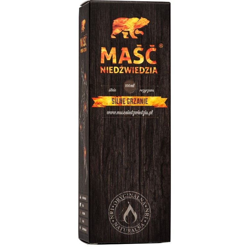 Maść niedźwiedzia silne grzanie 100ml