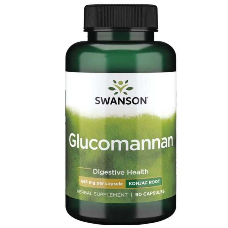 Glucomannan 665mg 90 kaps.