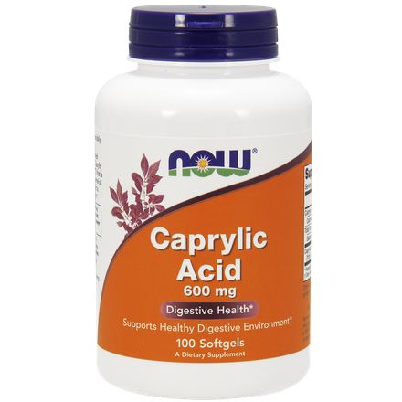 Caprylic Acid (Kwas kaprylowy) 600mg 100 kaps.