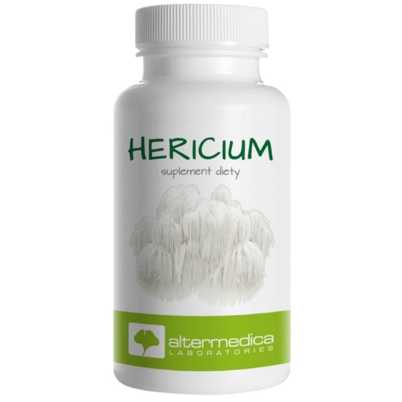 Hericium (Lion's mane) (Soplówka jeżowata) 250mg 60 kaps.