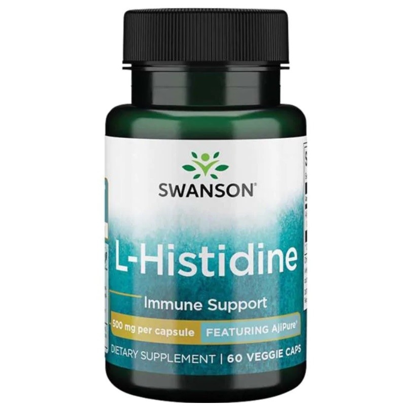 AjiPure L-histydyna 500mg 60 kaps.