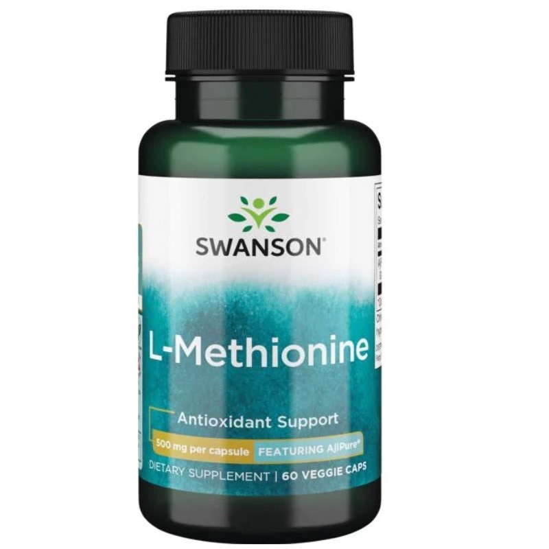 AjiPure L-metionina 500mg 60 kaps.