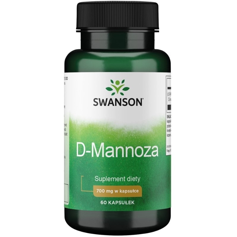D-mannoza 700mg 60 kaps.