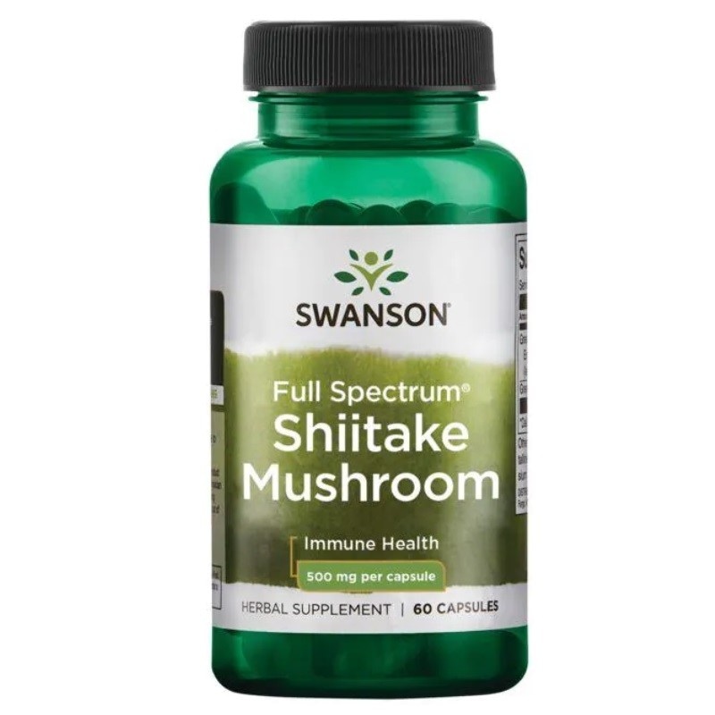 Shiitake grzybek 500mg 60 kaps.