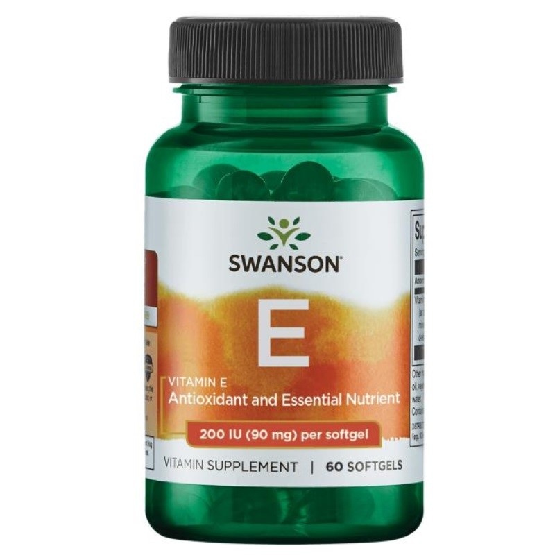 Witamina E 200IU 60 kaps.
