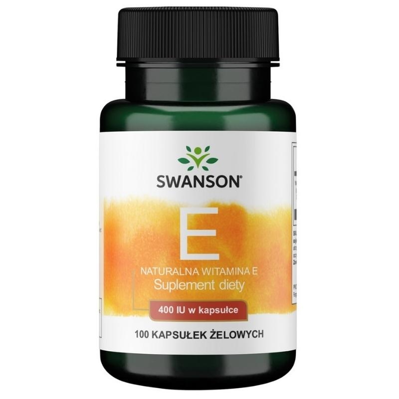 Witamina E naturalna 400IU 100 kaps.