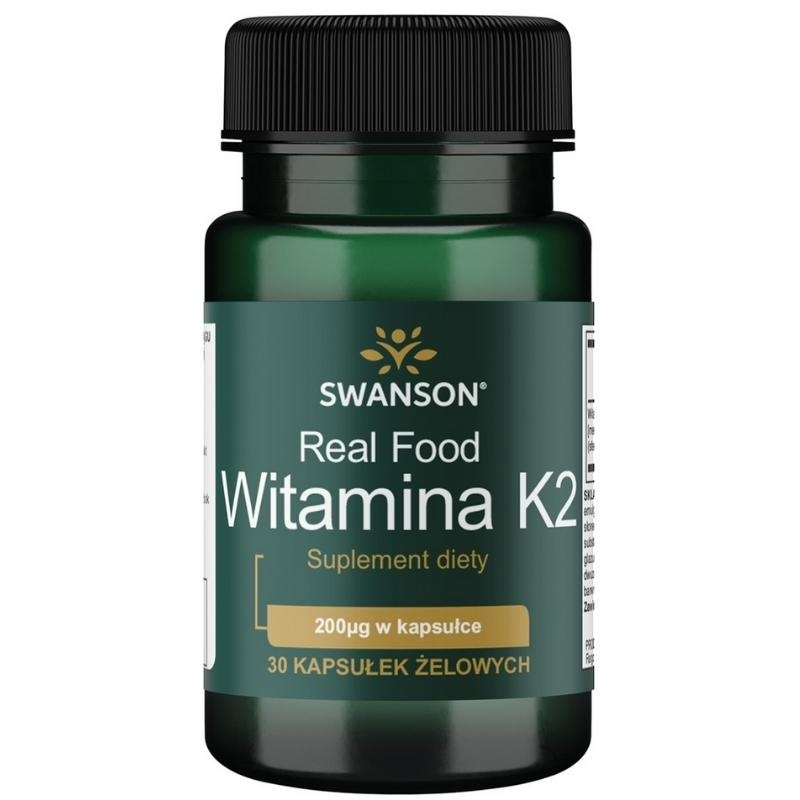 Witamina K2 naturalna 200µg 30 kaps.
