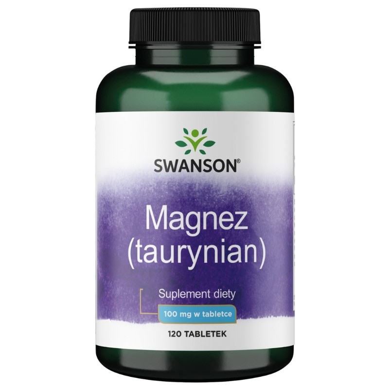 Taurynian Magnezu 100mg 120 tabl.