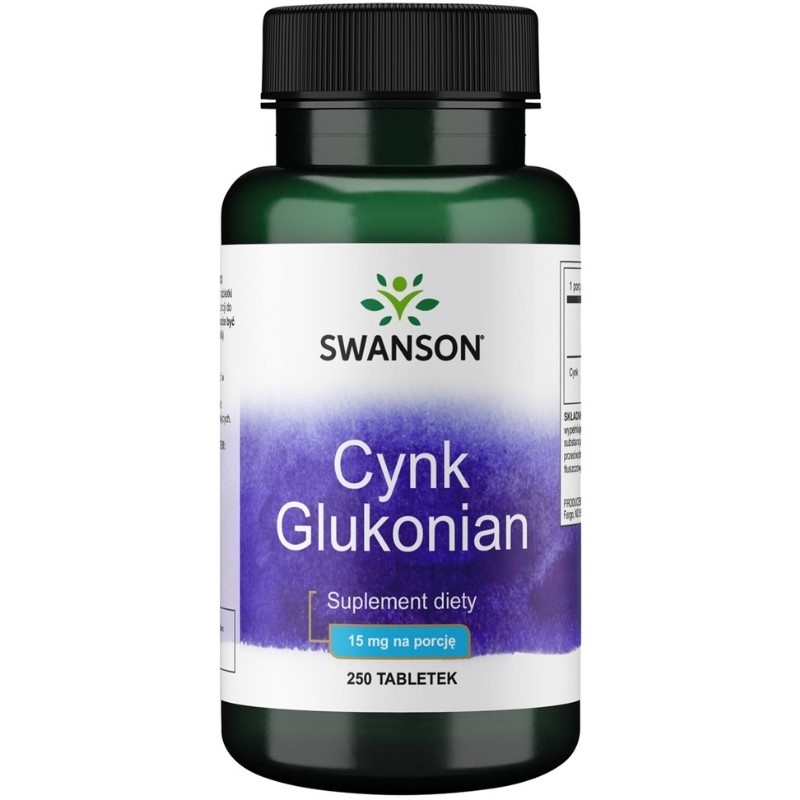 Cynk (glukonian) 30mg 250 tabl.