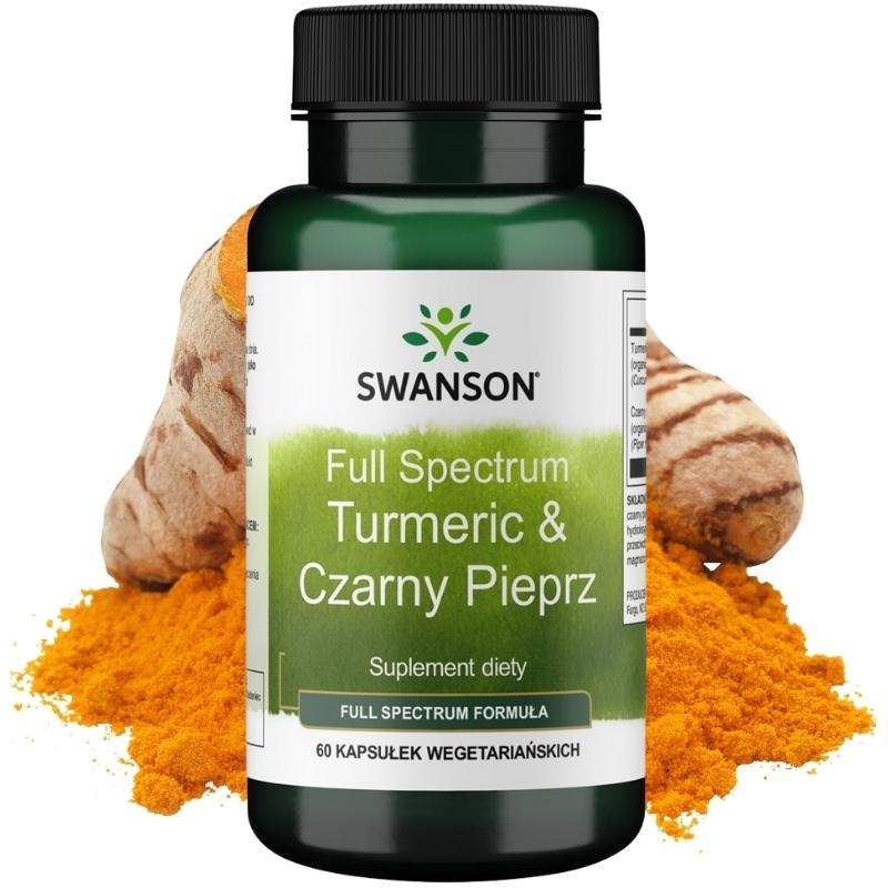 Full Spectrum Turmeric Czarny Pieprz 60 kaps.