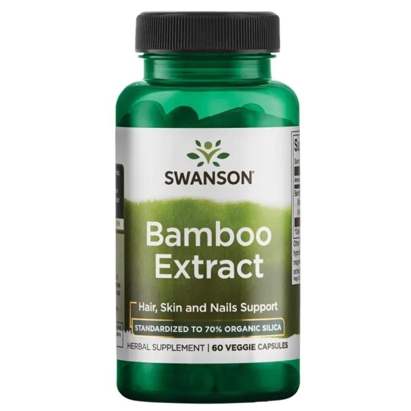 Bamboo ekstrakt (Ekstrakt z bambusa) 300mg 60 kaps.
