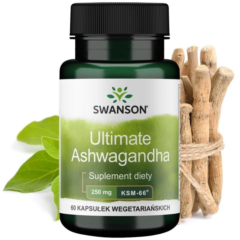 Ashwagandha KSM-66 250mg 60 kaps.