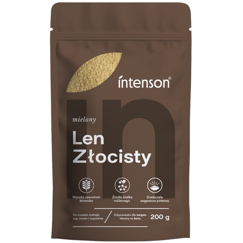 Len złocisty mielony odtłuszczony 200g