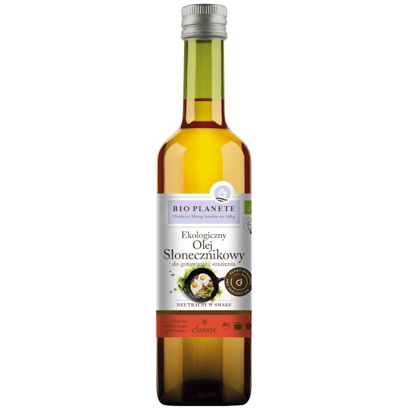 Bio Planet Olej do gotowania i smażenia BIO 500 ml