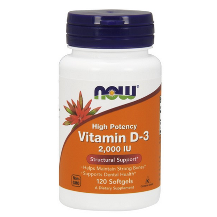 Witamina D-3 2000IU 120 kaps.