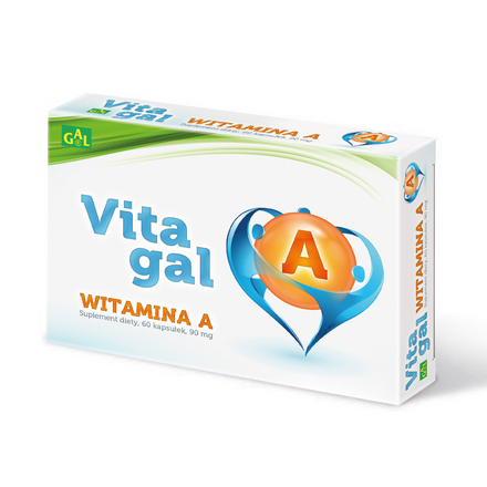 Vitagal Witamina A 60 kaps.