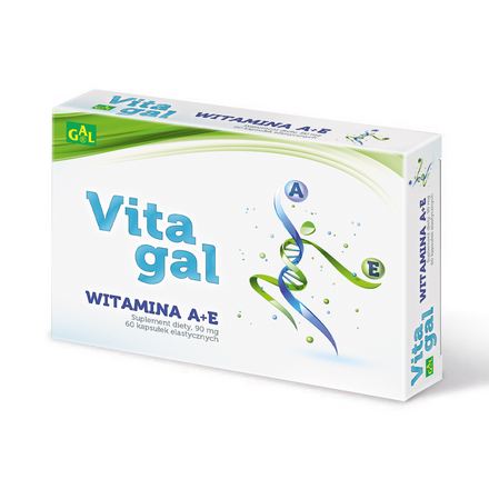 Vitagal Witamina A+E 60 kaps.