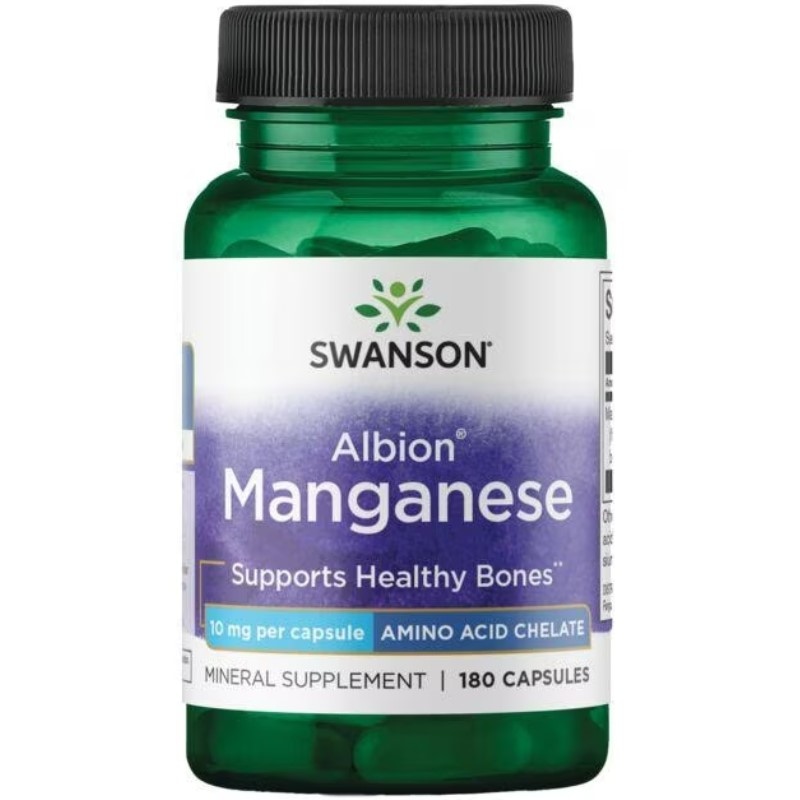 Albion Chelat Manganu 10mg 180 kaps.