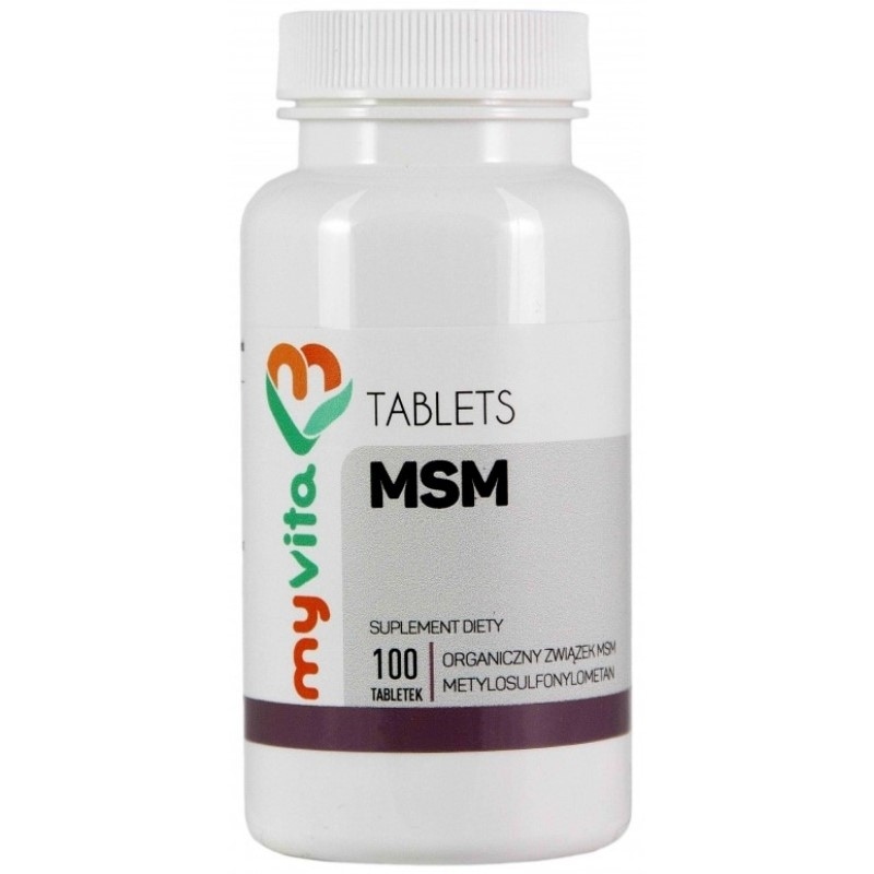 MSM 500mg 100 tabl.