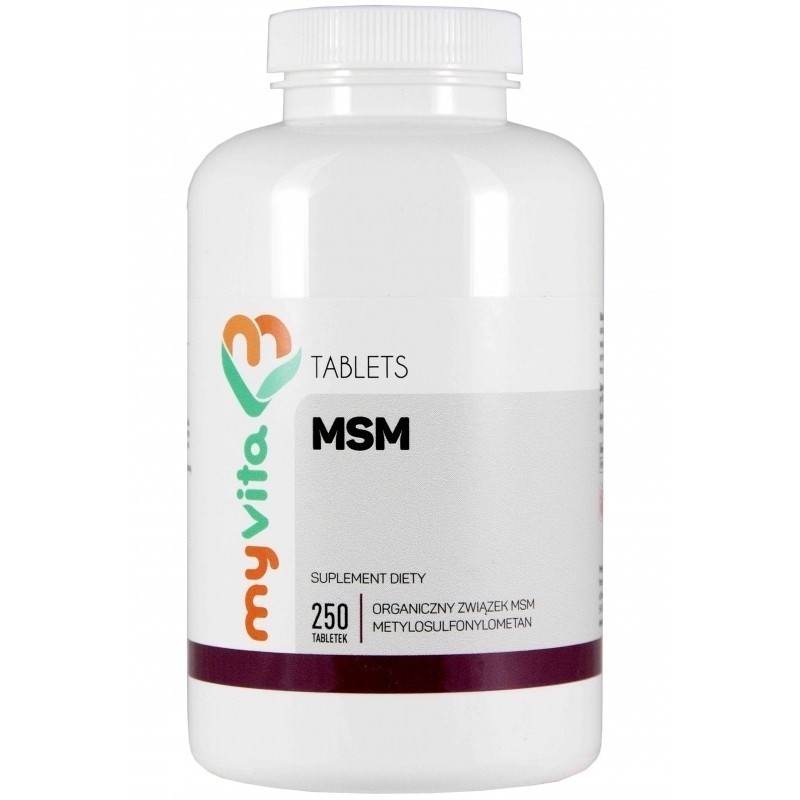 MSM 500mg 250 tabl.