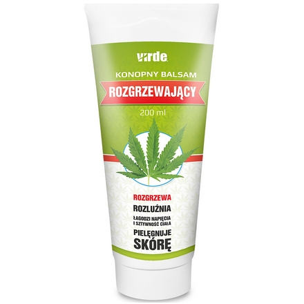 Balsam konopny rozgrzewający 200ml