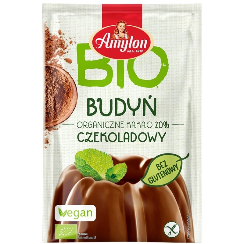 Budyń czekoladowy bezglutenowy BIO 40g