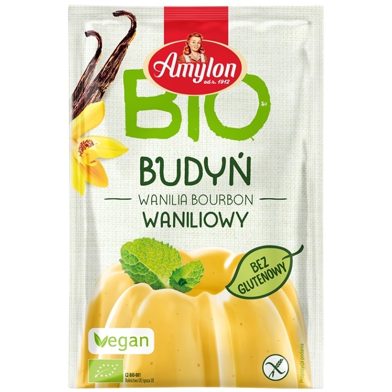 Budyń waniliowy bezglutenowy BIO 40g