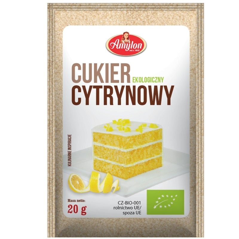Cukier cytrynowy BIO 20g