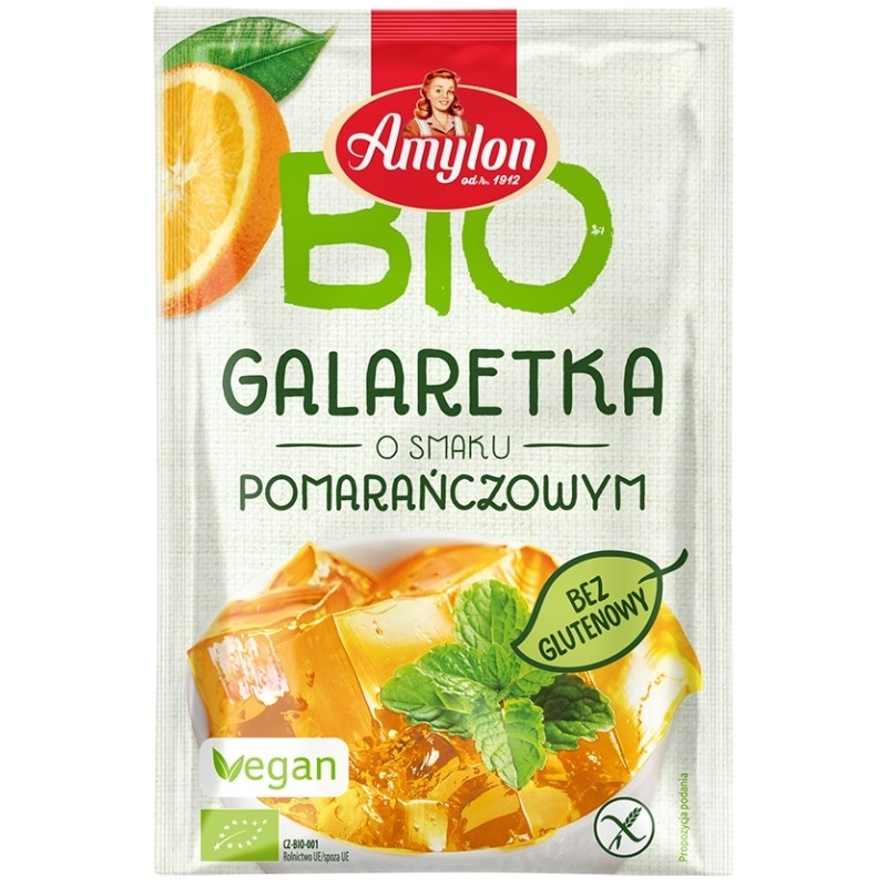 Galaretka pomarańczowa BIO 40g