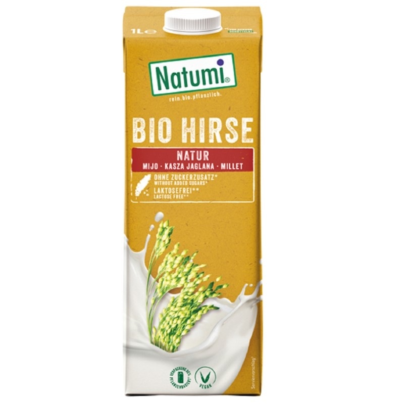 Napój jaglany bezglutenowy bez dodatków cukrów BIO 1L