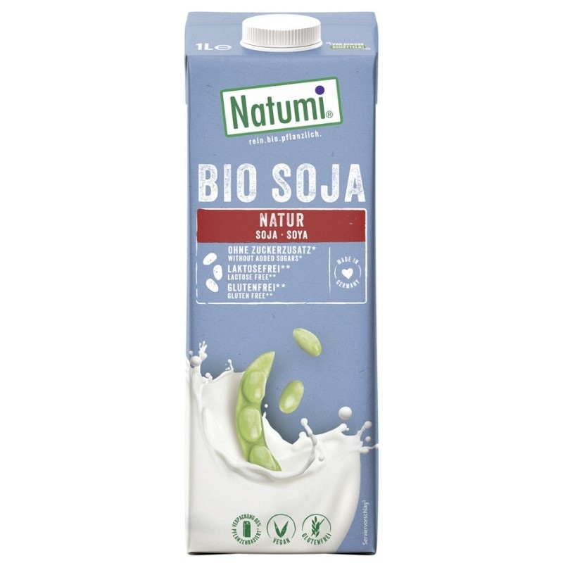 Napój sojowy bezglutenowy bez dodatków cukrów BIO 1L