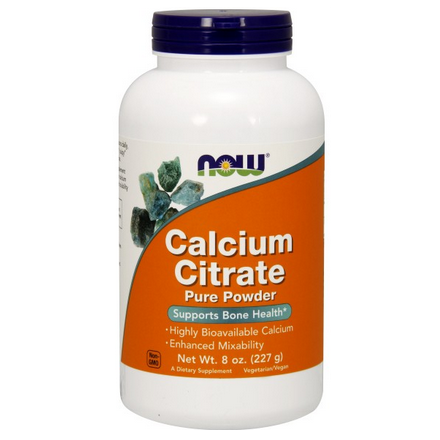 Calcium Citrate (Cytrynian wapnia) 100% proszek 227g