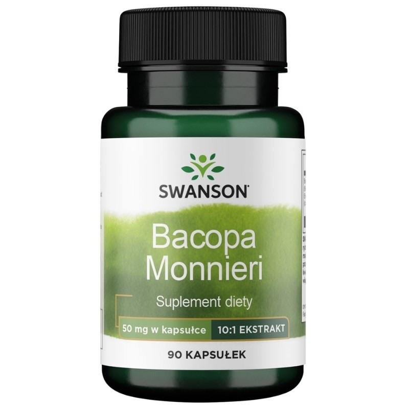 Bacopa Monniera 10:1 ekstrakt 90 kaps.