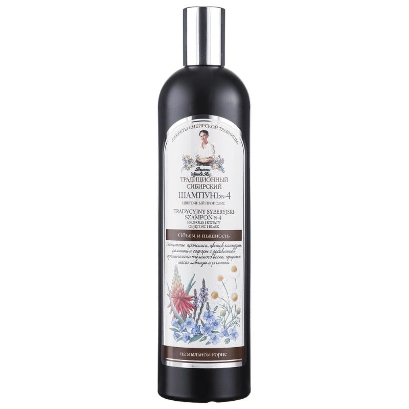 Agafia Szampon nr 4 Propolis i Kwiaty Objętość i Blask 550ml