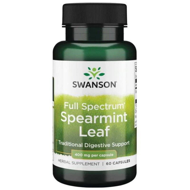 Full Spectrum Spearmint leaf (Mięta) 400mg 60 kaps.