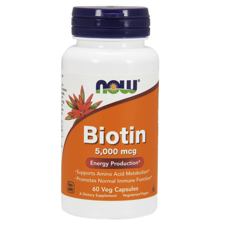 Biotin 5000µg 60 kaps.