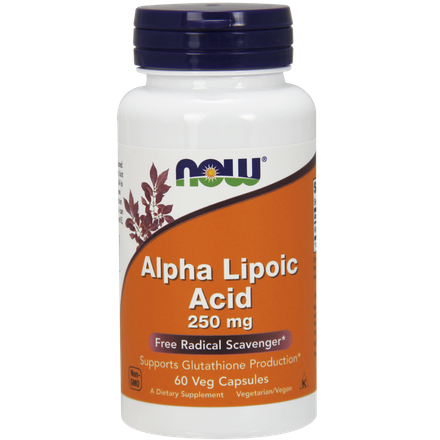 ALA (Kwas Alfa Liponowy) 250mg 60 kaps.