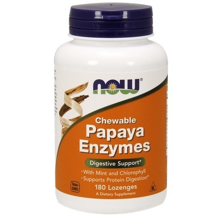 Papaya Enzymy 180 tabeletek do ssania