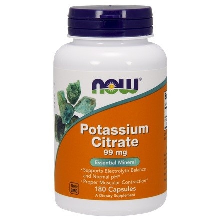 Potassium Citrate (Cytrynian Potasu) 99mg 180 kaps.