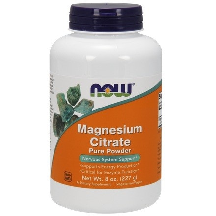 Magnesium Citrate (Cytrynian Magnezu) proszek 227g