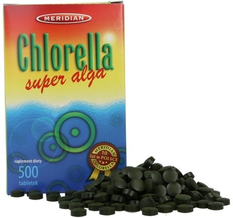 Chlorella 200mg 500 tabl.
