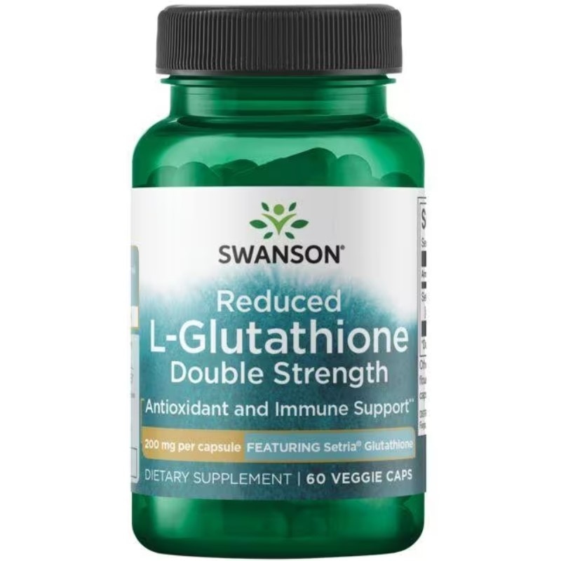 L-Glutation zredukowany Double Strength 200mg 60 kaps.