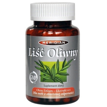 Liść oliwny ekstrakt 400mg 60 kaps.
