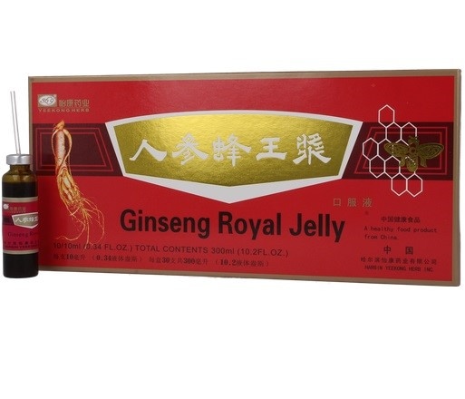 Napój żeńszeniowy Ginseng Royal Jelly 10x10ml
