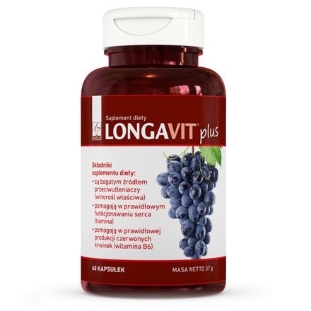 Longavit Plus 60 kaps.