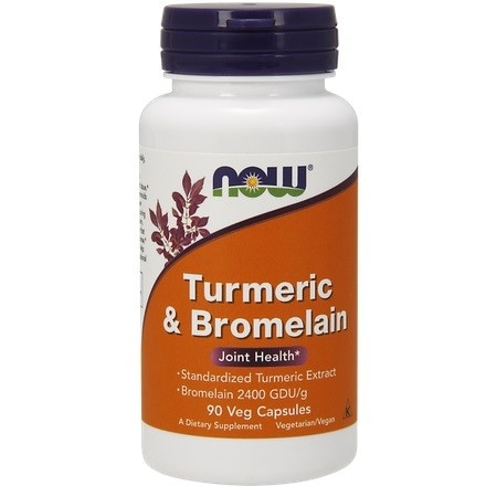 Turmeric & Bromelaina 90 kaps.