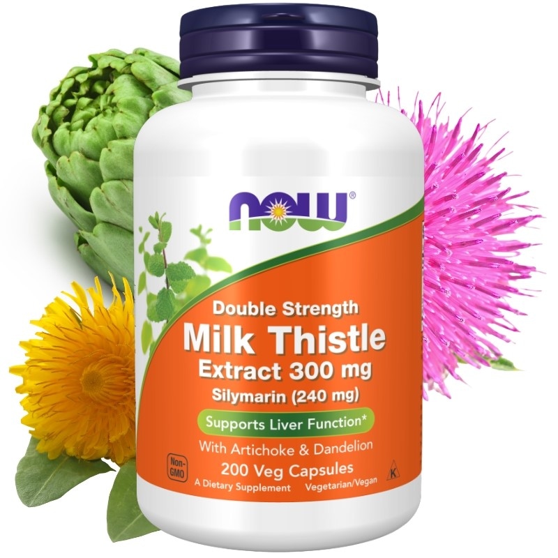 Milk Thistle Artichoke Dandelion (Sylimarin, Karczoch, Mniszek Lekarski) 200 kaps.