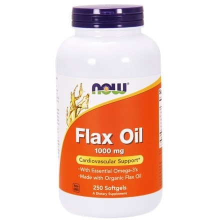 Flax Oil (Olej lniany) 1000mg 250 kaps.