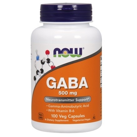 Gaba 500mg + Witamina B6 100 kaps.